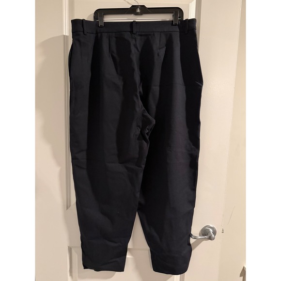 Eloquii Black Wide Leg Cropped Pants Womens Size 16‎ - Picture 5 of 9